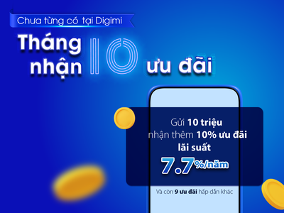 Ngân hàng Bản Việt trao 10 ưu đãi khi giao dịch ngân hàng số Digimi