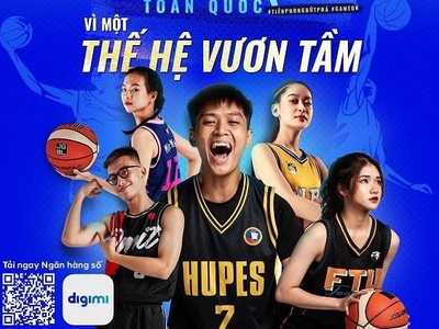 Ngân hàng số Digimi đồng hành cùng giải bóng rổ sinh viên toàn quốc 2022