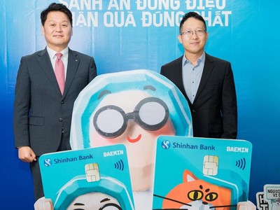 Ngân hàng Shinhan ra mắt thẻ tín dụng BaeMin - Shinhan