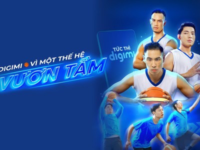 Sự kết hợp mới giữa Digimi và bóng rổ vì một thế hệ vươn tầm