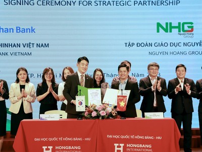 Ngân hàng Shinhan Việt Nam ký hợp tác chiến lược với Tập đoàn Nguyễn Hoàng