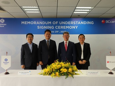 Ngân hàng Shinhan bắt tay BC Card phát triển kinh doanh thanh toán tại Việt Nam
