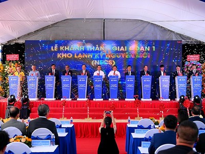 Khai trương hệ thống kho lạnh quy mô hiện đại bậc nhất khu vực miền Tây và Đông Nam Á