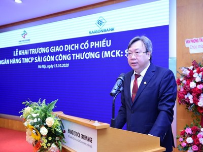 Saigonbank (SGB): Ông Vũ Quang Lãm tiếp tục được bổ nhiệm vị trí Chủ tịch Hội đồng quản trị