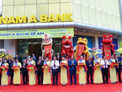 Nam A Bank (NAB) khai trương chi nhánh Dĩ An