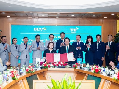 TTC AgriS và BIDV ký kết Thoả thuận Hợp tác chiến lược toàn diện 2025-2030, cung cấp các giải pháp tài chính bền vững vào ngày 11/2