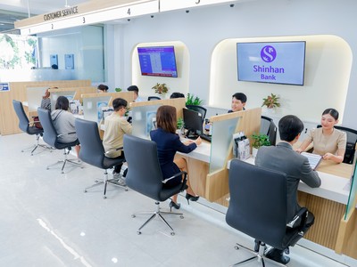 Ngân hàng Shinhan Việt Nam cho vay tiêu dùng lãi suất từ 4,5%/năm