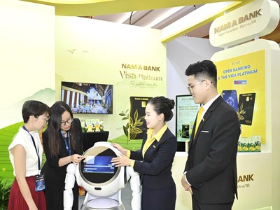 Nam A Bank mang nhiều giải pháp và công nghệ nổi bật đến sự kiện “Chuyển đổi số ngành Ngân hàng 2025”