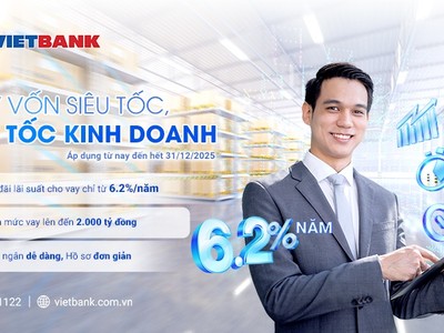 Vietbank tung gói tín dụng 2.000 tỷ đồng hỗ trợ các doanh nghiệp vừa và nhỏ