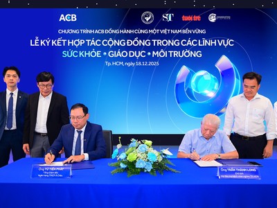 ACB công bố mô hình phát triển bền vững theo hướng tạo giá trị chung cho cộng đồng 