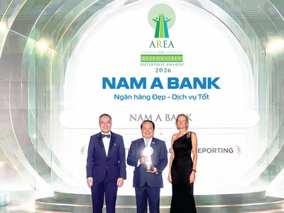 Nam A Bank được vinh danh ở hạng mục Báo cáo Phát triển bền vững (Corporate Sustainability Reporting).