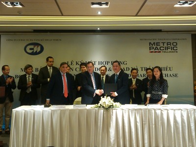 Lễ ký kết hợp tác đầu tư giữa CII và MPTC
