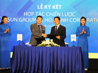 Sun Group và Hòa Bình ký hợp tác chiến lược