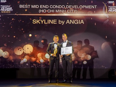 Dự án Skyline của An Gia được giải thưởng Dự án phân khúc hạng trung tốt nhất