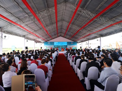 NLG động thổ khu đô thị Waterpoint  và sẽ sớm ký kết với nhà đầu tư chiến lược vào dự án 