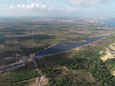 Nhà máy Điện mặt trời Mũi Né chính thức được vận hành thương mại