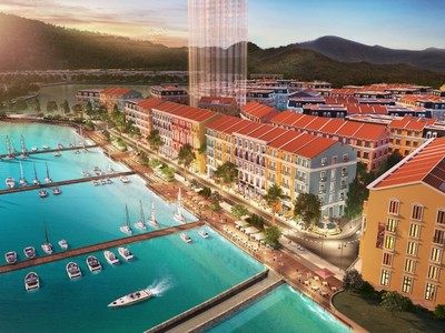 Hòa Bình trúng thầu dự án Tổ hợp Shophouse Quảng Ninh - Harbor Bay