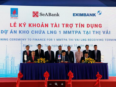 GAS khởi công xây dựng kho chứa LNG Thị Vải