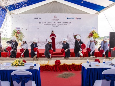 Hòa Bình trúng thầu dự án Swanbay La Maison trị giá hơn 700 tỷ đồng 