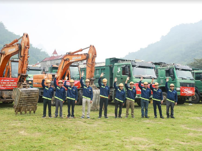 Hòa Bình làm thầu chính dự án cao nhất Hà Giang do Vingroup đầu tư