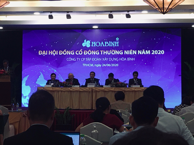 ĐHĐCĐ Tập đoàn Hòa Bình (HBC):  Phủ nhận thông tin 1 tập đoàn mua lại 51% cổ phần