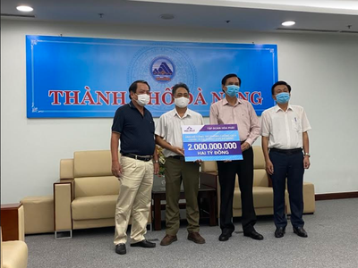 Hòa Phát ủng hộ Đà Nẵng, Quảng Nam và Quảng Ngãi 6 tỷ đồng phòng chống dịch Covid-19