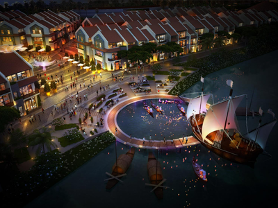 Dự án Hoian d’Or Marina do BCG đầu tư tái hiện Hội An một thuở trên bến dưới thuyền sầm uất