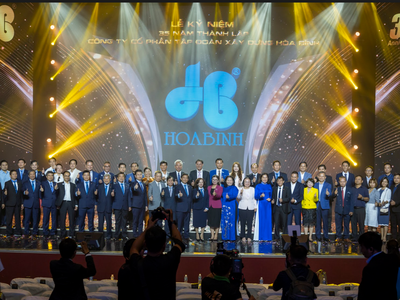 Tập đoàn Xây dựng Hòa Bình kỷ niệm 35 năm ngày thành lập