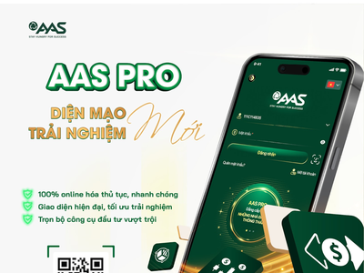 AAS PRO là ứng dụng giao dịch phiên bản nâng cấp đặc biệt với tính năng công nghệ hiện đại phù hợp xu thế 4.0