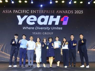 YEAH1 được vinh danh là doanh nghiệp xuất sắc nhất châu Á 2025
