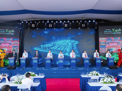 Hòa Phát (HPG) khởi công Khu công nghiệp Hoàng Diệu, đón nhà đầu tư từ quý IV/2026