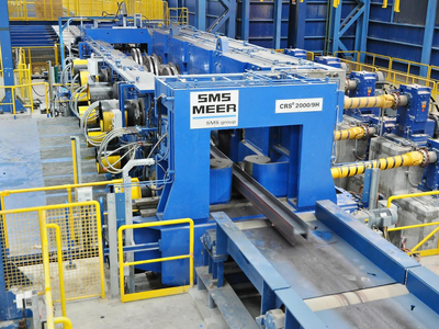 Nhà máy sản xuất ray và thép đặc biệt của Hòa Phát (HPG) đã hoàn thành gần 70% tiến độ