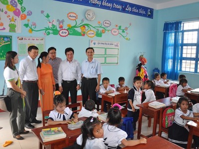 DPM khánh thành trường tiểu học Sơn Lang, tỉnh Gia Lai