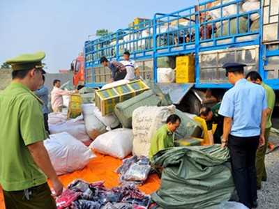 Lực lượng quản lý thị trường phát hiện xử lý 94.474 vụ, thu ngân sách hơn 400 tỷ đồng, đề nghị khởi tố trên 50 vụ. (Ảnh minh họa)