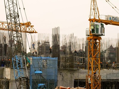 Công trường dự án Goldmark City