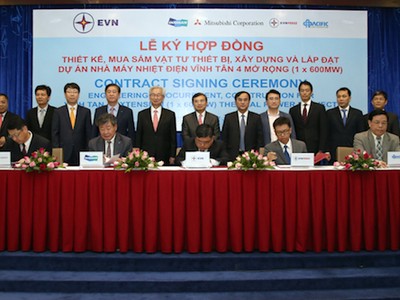 Trao thầu EPC Dự án điện Vĩnh Tân 4 mở rộng