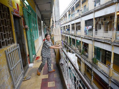 Chung cư cũ ở Quận 1, TP HCM