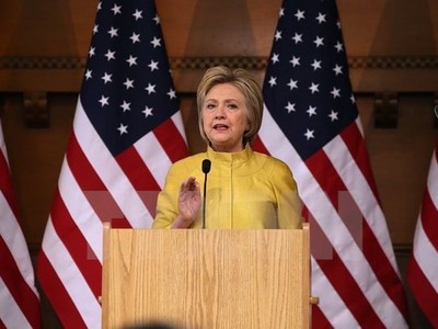 Bà Hillary Clinton. (Nguồn: AFP/TTXVN)