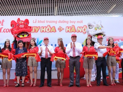 Vietjet khai trương đường bay từ Hà Nội đến Tuy Hòa (Phú Yên)