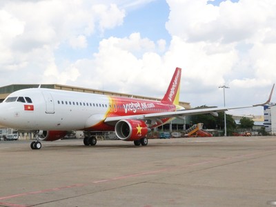 Tàu bay A320 mang số hiệu VN-A675 