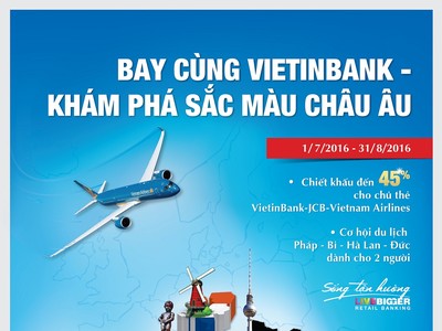 Khám phá sắc màu châu Âu với VietinBank