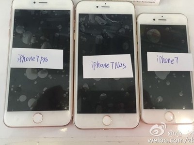 Bộ ba iPhone 7 lần đầu cùng xuất hiện