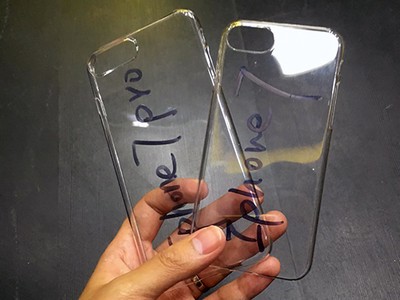 Vỏ ốp được cho là của iPhone 7 và iPhone 7 Pro.