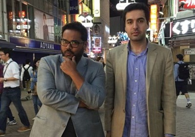 Ambarish (trái) và Omar Tayeb (phải) là hai nhà đồng sáng lập Blippar. Ảnh: Ambarish Mitra