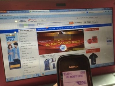 Người Việt ngày càng chuộng mua sắm mua mạng. Ảnh: H.T