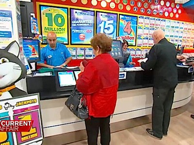 Một cửa hàng xổ số ở Melbourne, Australia (Ảnh: Nine Network)
