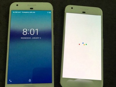 Hình ảnh rò rỉ được cho là Pixel và Pixel XL.