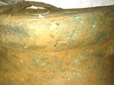 Chiếc trống đồng cổ có niên đại hàng ngàn năm tuổi được phát hiện gần Di sản thế giới Thành Nhà Hồ