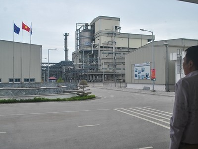 Nhà máy PVTex Hải Phòng. Ảnh: Lương Bằng