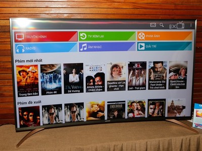 TV 4K màn hình cong thương hiệu Việt giá 22 triệu đồng